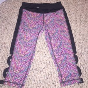 Material Girl crop workout pants