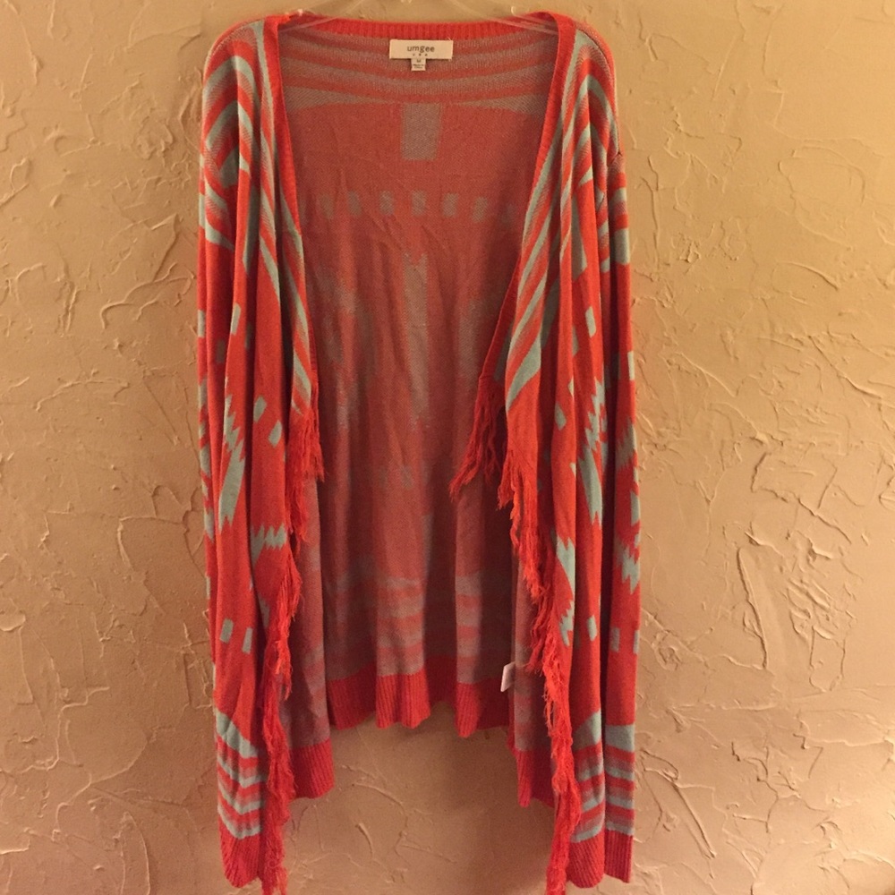 Umgee tribal print cardigan