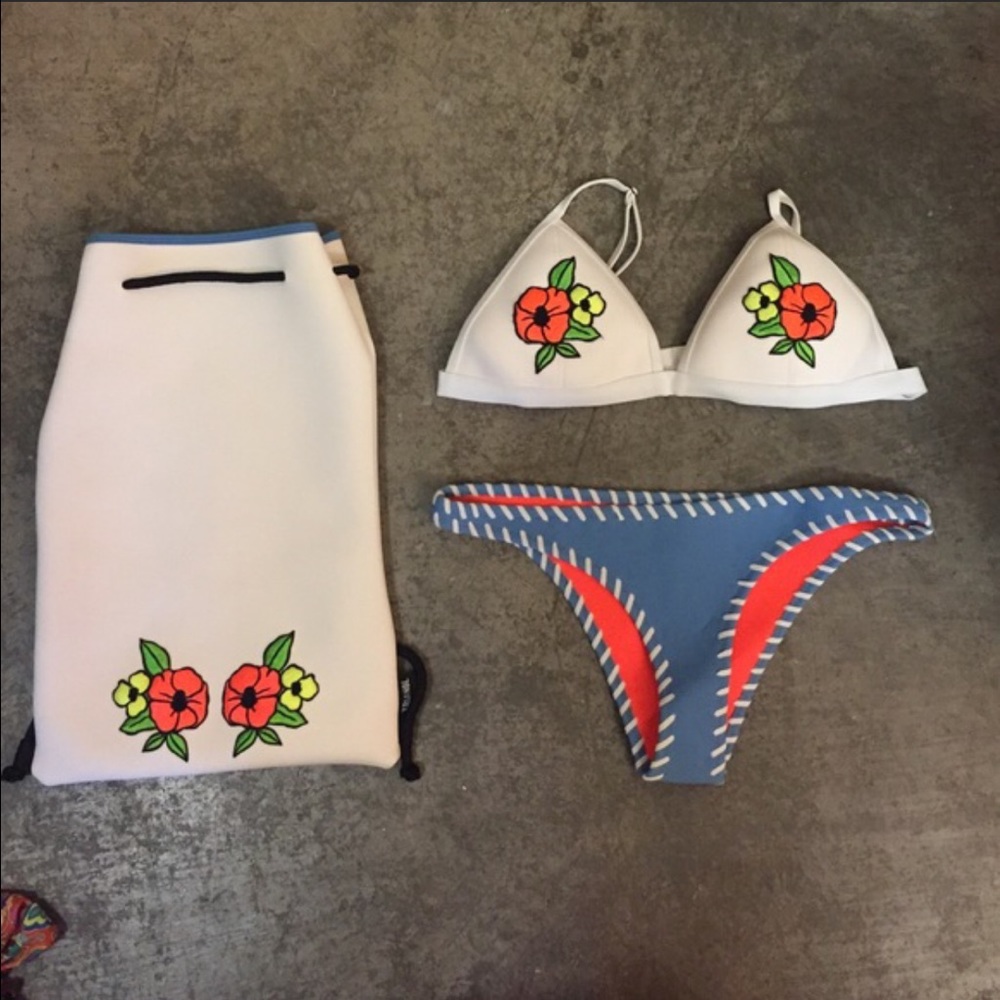 Triangl bikini in Dree