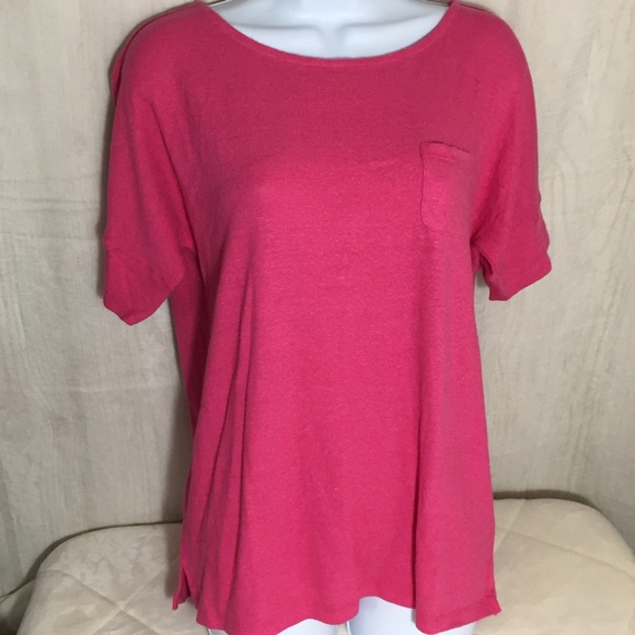 Pink Pocket Tee - Picture 2 of 4