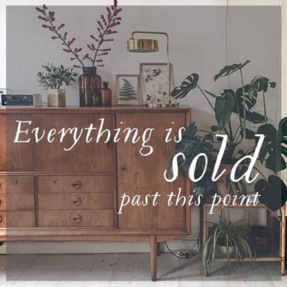 Everything is sold past this point!