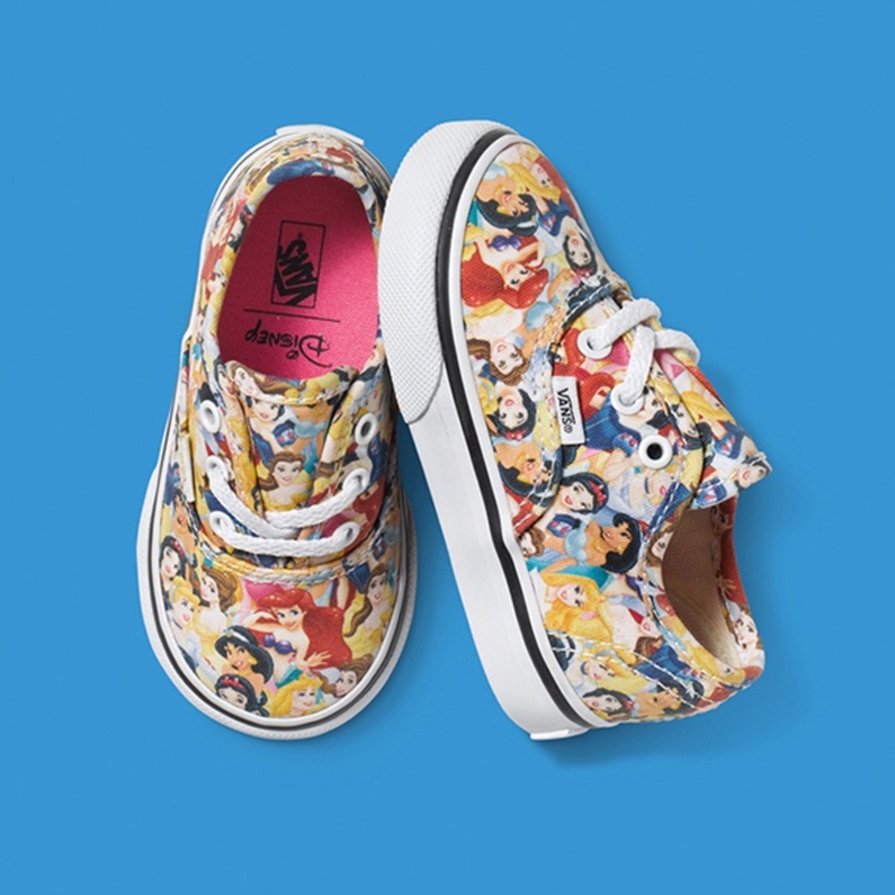 NWT Vans Authentic Disney Toddler 8.5 Princess