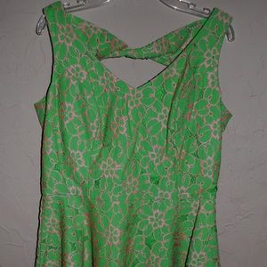 Lilly Pulitzer Empire Waist Dress - Floral Print