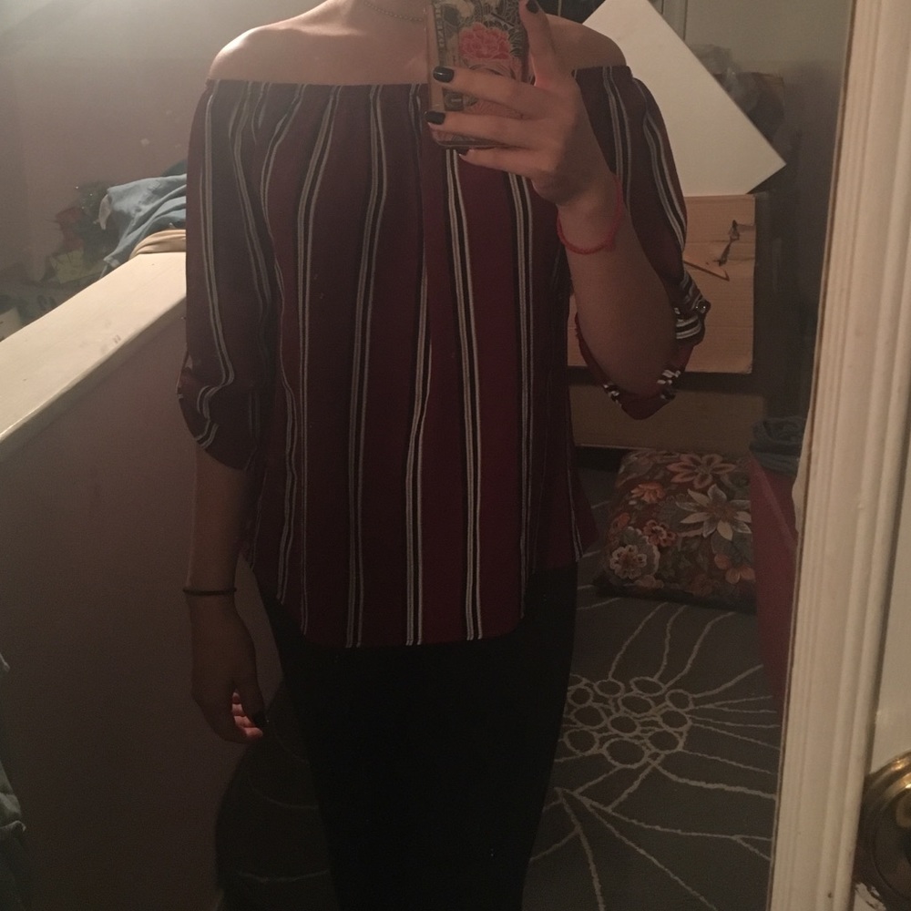 Off shoulder top