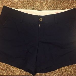 Lilly Pulitzer Navy Callahan Shorts