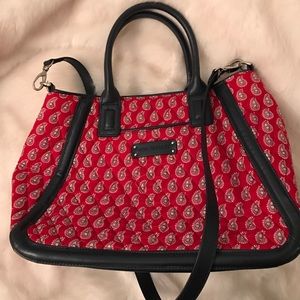 NWOT red paisley Vera Bradley purse