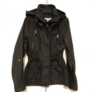 H&M Black Parka Raincoat