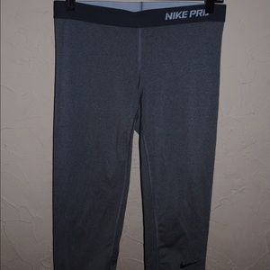 3/4 Length Nike Dri-Fit Compression Leggings