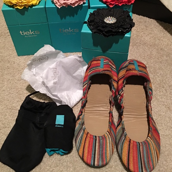 tieks sunset stripe