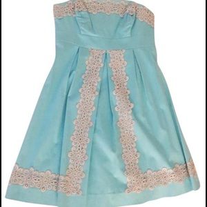 Lilly Pulitzer strapless betsey dress