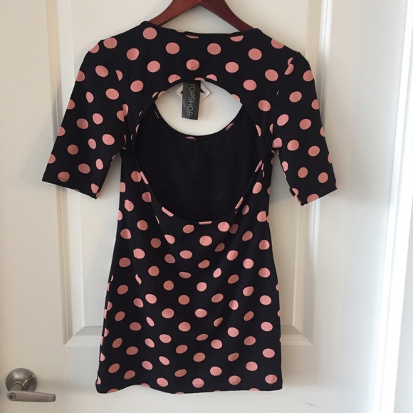Topshop Open Back Dress - US 8 - Picture 2 of 3