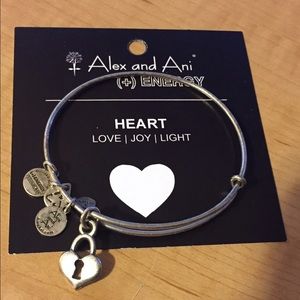 Alex and Ani Heart Bracelet