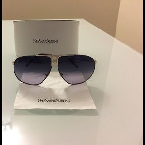 Yves Saint Laurent aviators sunglasses