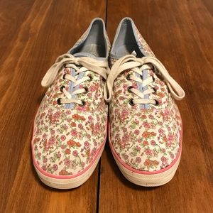 Keds floral print women's size 10