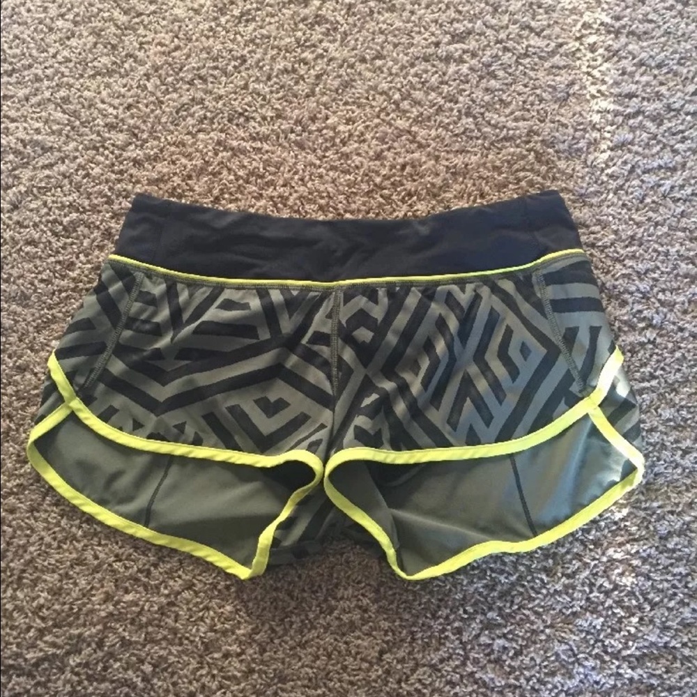 Lululemon speed shorts size 8