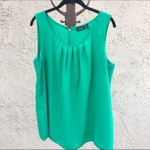 Apt. 9 Green Sleeveless Top