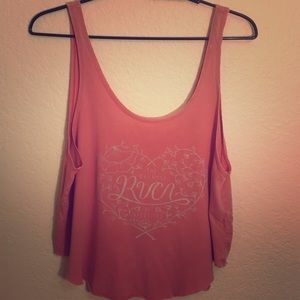 RVCA loose fitting tank Size S