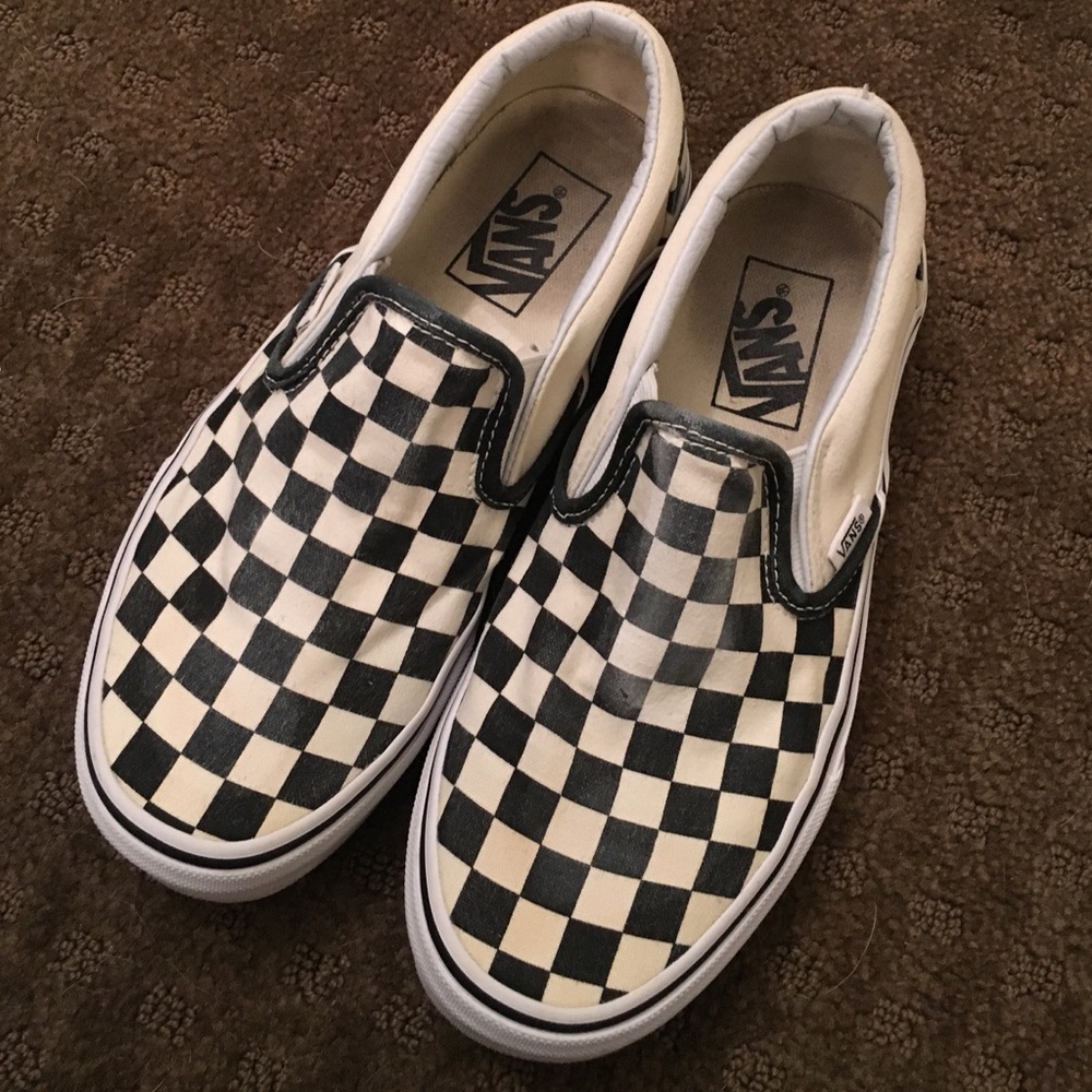 Checkered vans