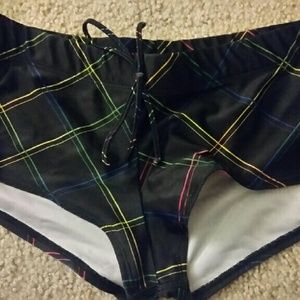 Bikini bottom booty shorts