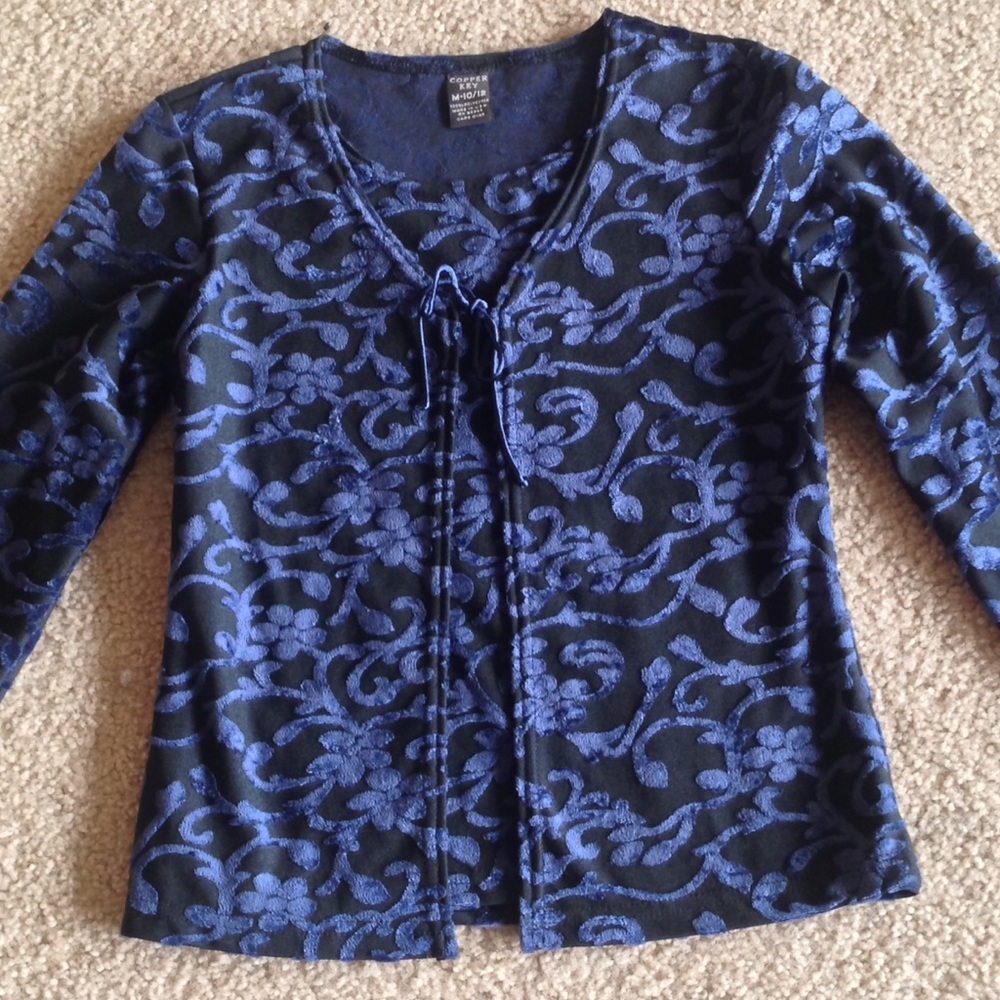 Copper Key Long Sleeve Top