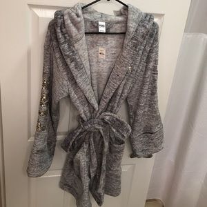 Pink Victoria's Secret Bling Robe
