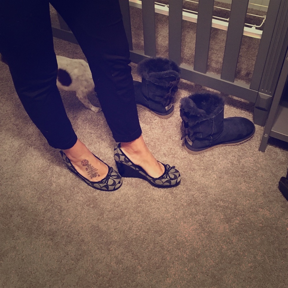 Coach wedges