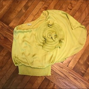 One shoulder - statement top!