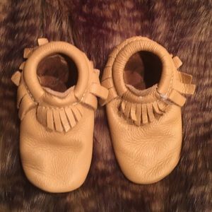 Freshly picked moccasins camel color