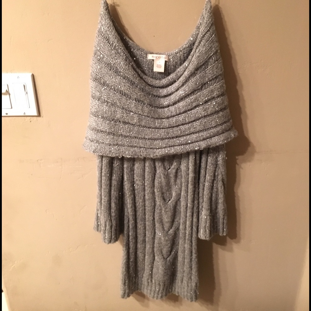 Silver Sweater Dress