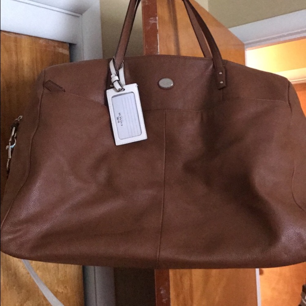 Coach overnight bag