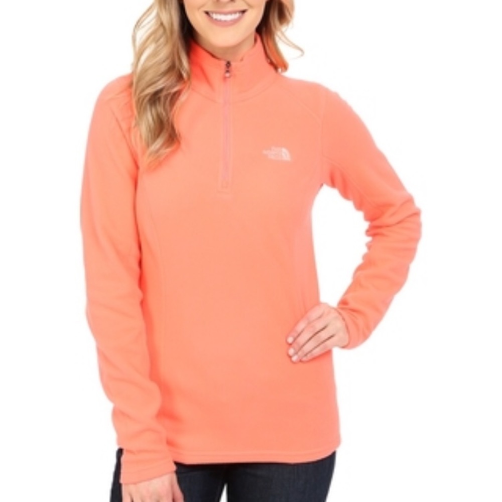 The north face glacier 1/4 zip fleece