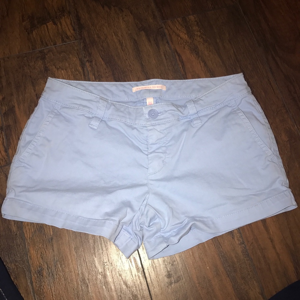 Baby blue Victoria's Secret shorts