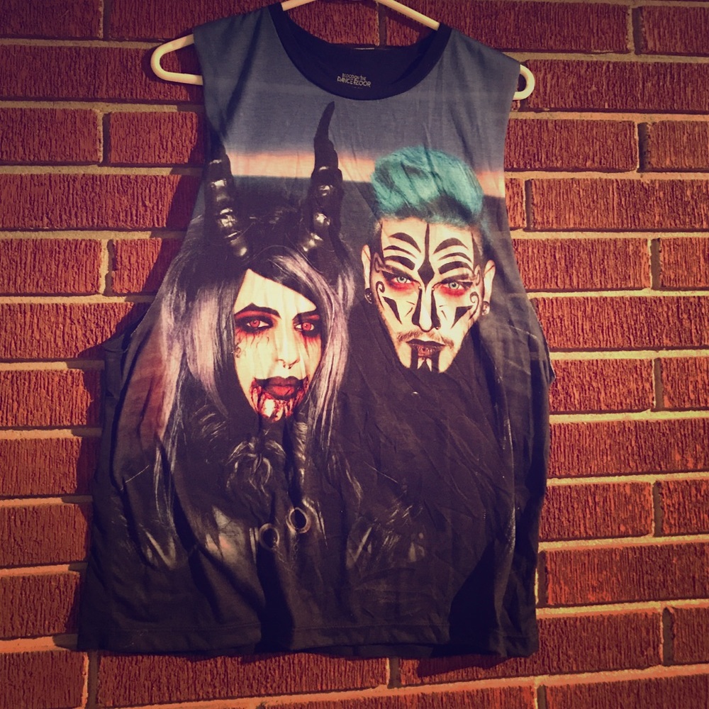 Blood on the dance floor shirt women's XL