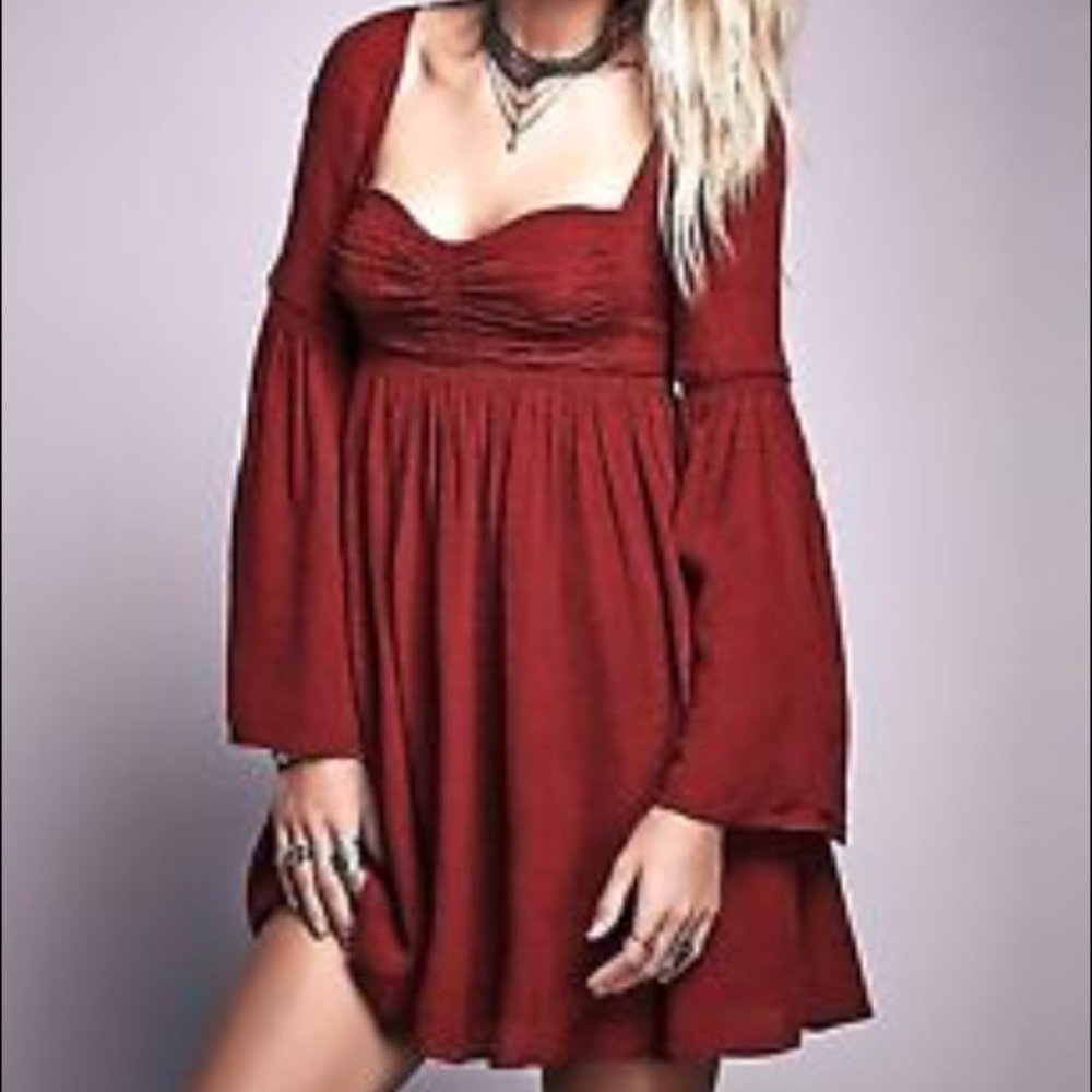 ❤️️V DAY SPECIAL❤️️💃Free People Romantics Dress - Picture 1 of 4