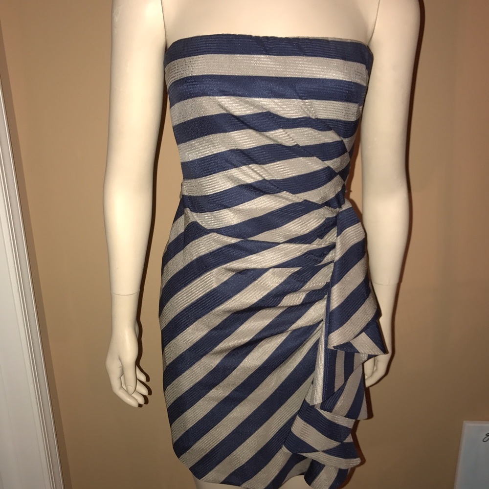 BCBG Max Azria " Reya" Strapless Dress. Sz 2