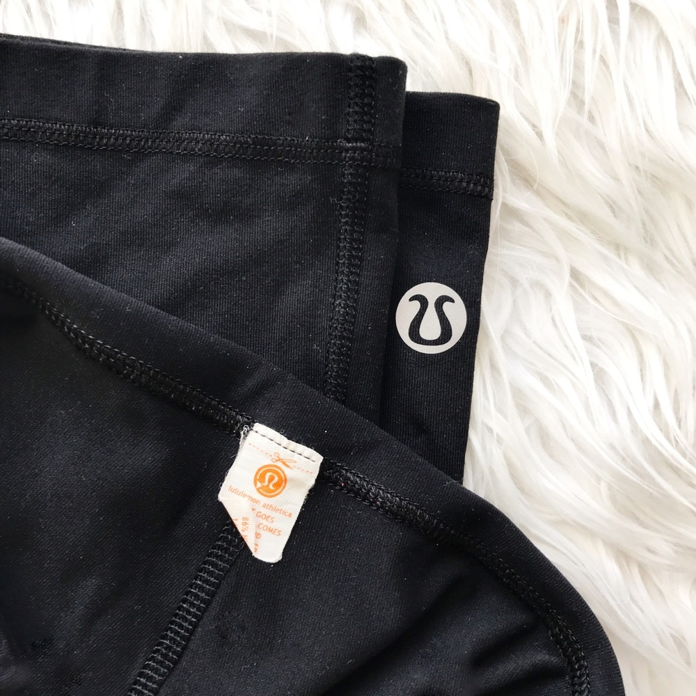 • Lululemon • Black Workout Pants - Picture 3 of 3