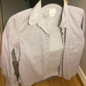 Gap fitted boyfriend shirt