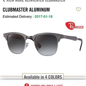 Clubmaster aluminum ray bans rb3507 138/m8