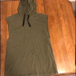 Hoodie sleeveless tee from forever 21