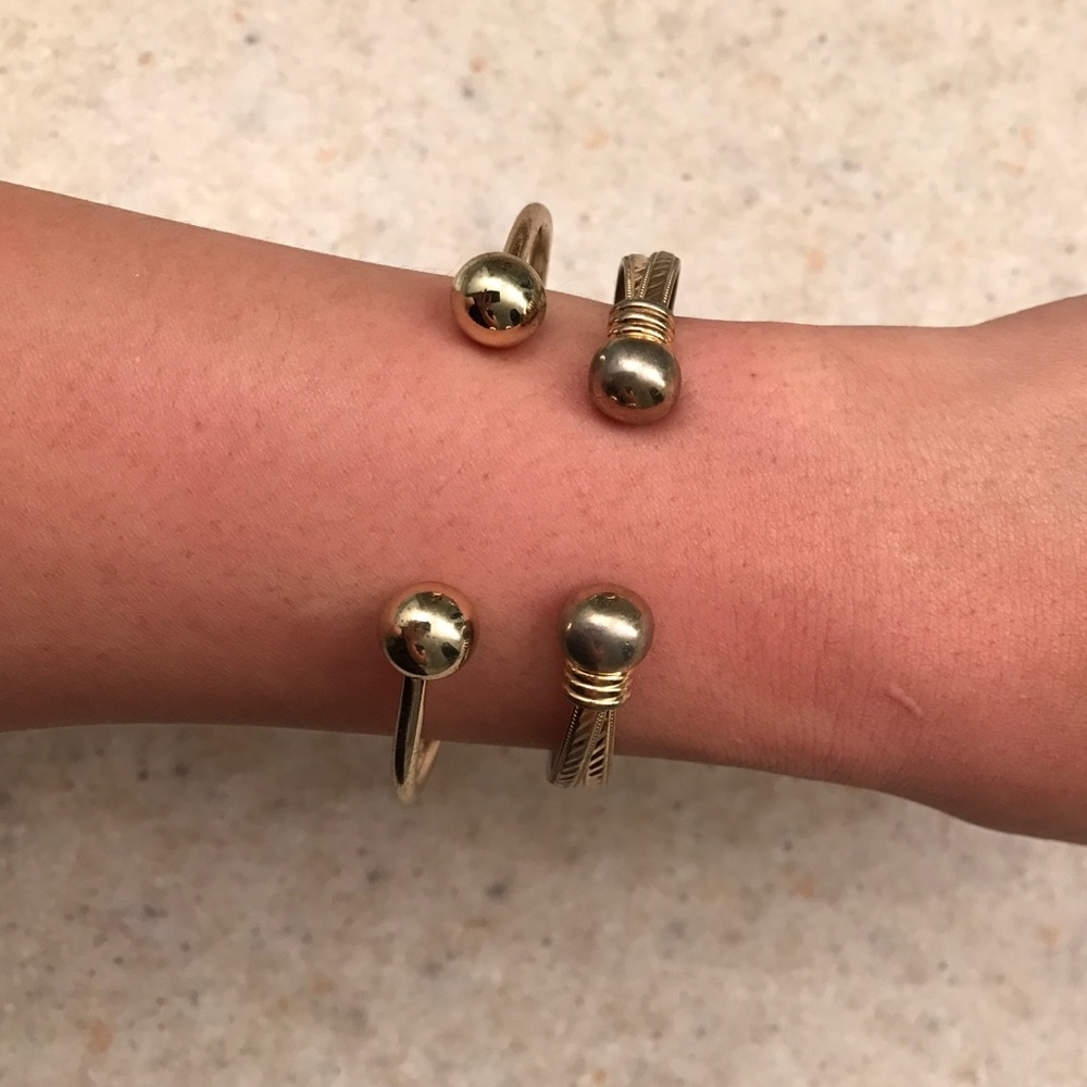 2 in bundle! Anarchy Street Bangle Bracelet 💛✨