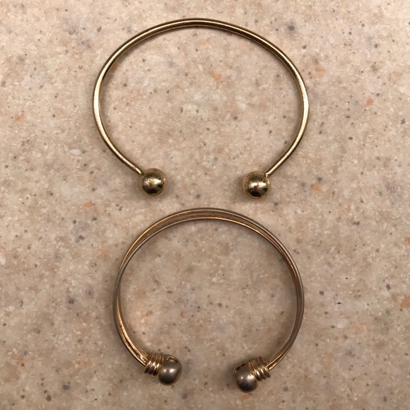 2 in bundle! Anarchy Street Bangle Bracelet 💛✨ - Picture 2 of 4