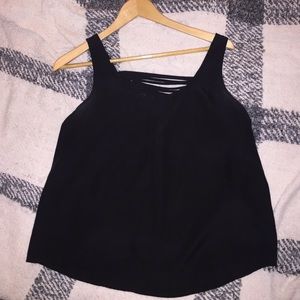 Black tank with sexy back