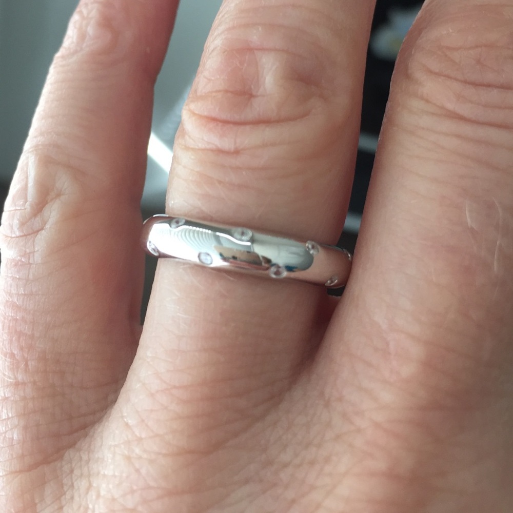 Sterling Silver and CZ Ring