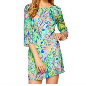 Lilly Pulitzer Silk Carol Shift // Hot Spot