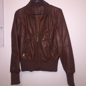 Leather jacket