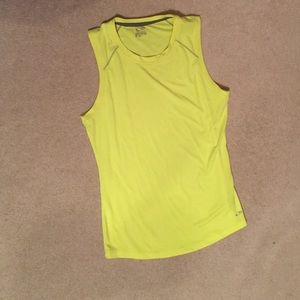 Yellow Workout Tank