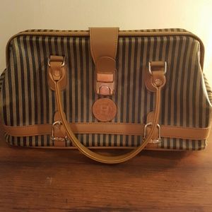 Fendi Stripped Hinge Bag