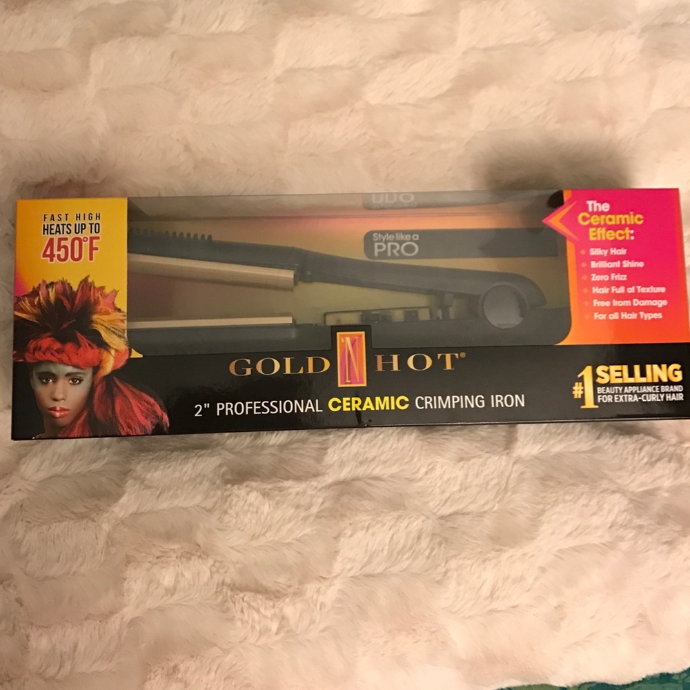 Crimping iron