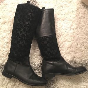Rare Coach Riding Boots
