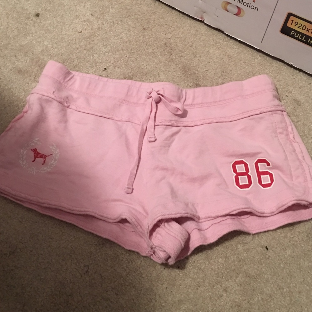 Pink/Victoria's Secret shorts! size small